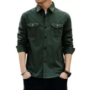 Printed Cotton Full Sleeve Casual Shirt for Men