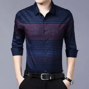 Printed Cotton Full Sleeve Casual Shirt for Men