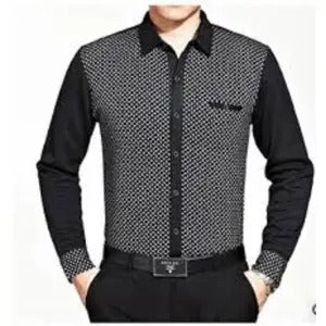 Printed Cotton Full Sleeve Casual Shirt for Men