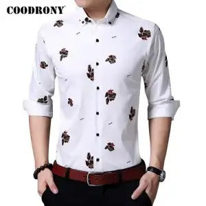 Printed Cotton Full Sleeve Casual Shirt for Men