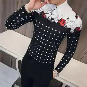 Printed Cotton Full Sleeve Casual Shirt for Men